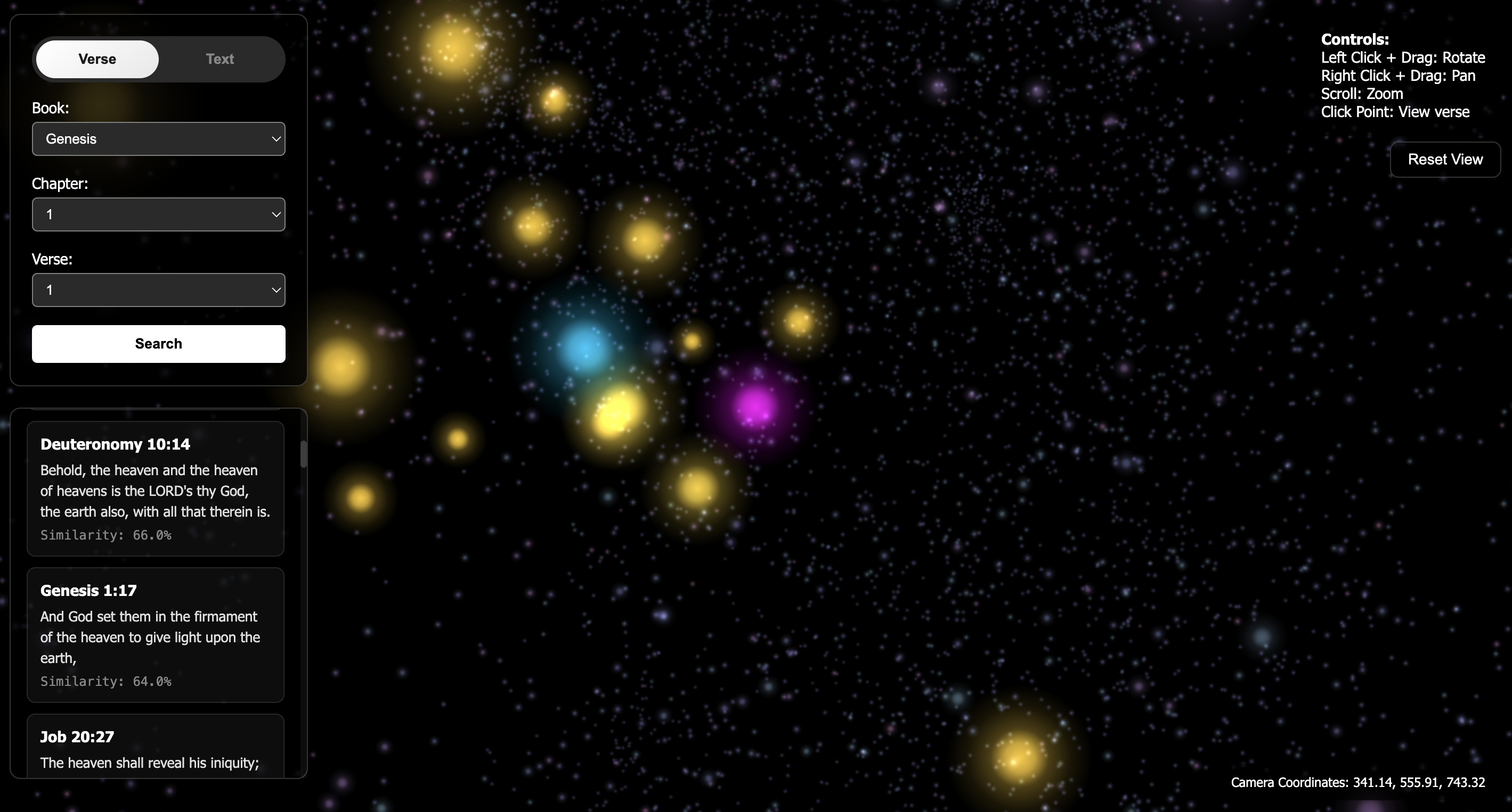 Bible Explorer screenshot